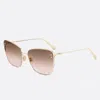 Dior Eyewear In Gold