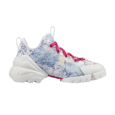 Pre-owned Dior Wmns D-connect 'around The World' | Blue | Women's Size 36.5