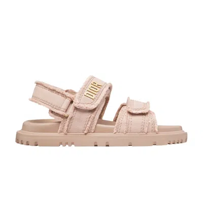 Pre-owned Dior Wmns Act Sandal 'beige Rose' | Cream | Women's Size 37
