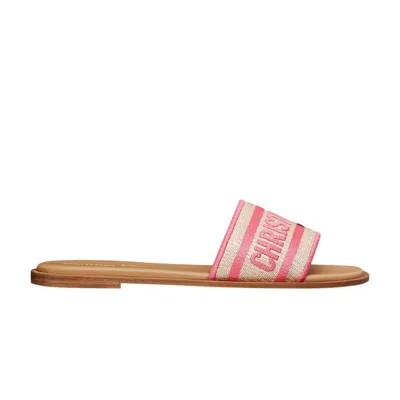 Pre-owned Dior Wmns Dway Slide 'candy Pink' | Women's Size 40