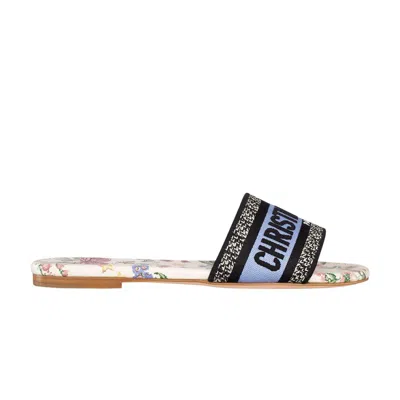 Pre-owned Dior Wmns Dway Slide 'garden' | Multi-color | Women's Size 36.5