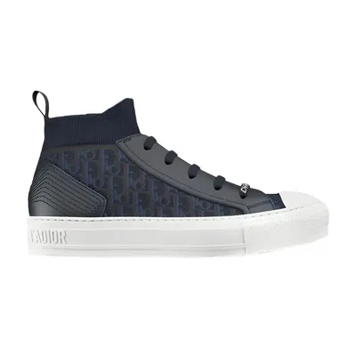 Pre-owned Dior Wmns Walk'n' ' Oblique - Deep Blue' | Women's Size 35