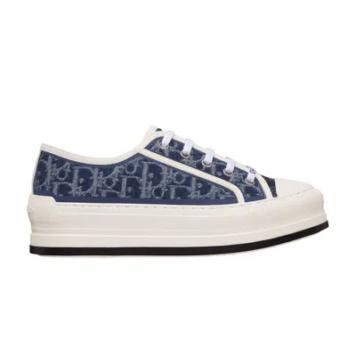 Pre-owned Dior Wmns Walk'n' Platform 'blue Stonewashed Denim' | Women's Size 42