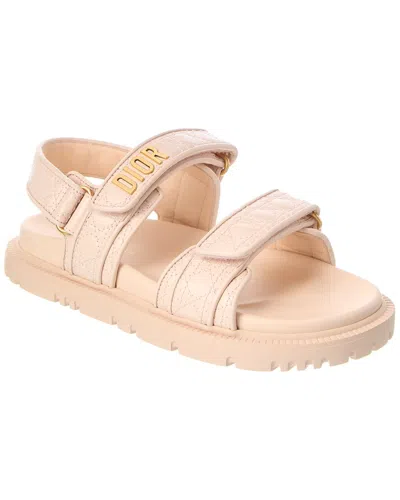 Dior Act Leather Sandal In Animal Print