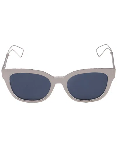 Dior Ama 1 Mirrored Wayfarer Sunglasses (authentic Pre-loved) In Gray