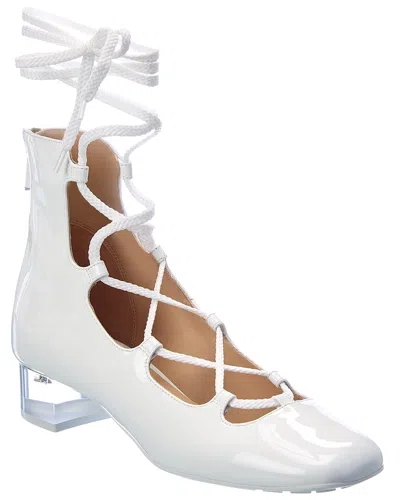 Dior Arty Patent Pump In White