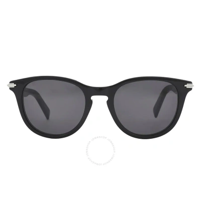 Dior Open Box -  Blacksuit Grey Oval Men's Sunglasses Dm40036i 01a 50 In Black / Grey