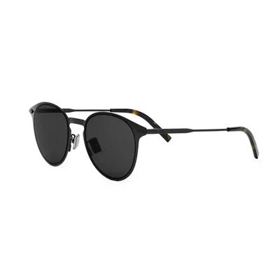 Dior Blacksuit R8u Smoke Phantos Men's Sunglasses Dm40144u 01a 51 In Black