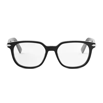 Dior Blacksuito S25i 1000 Nero Lucido Glasses In Black