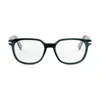 Dior Blacksuito S25i 2800 Blu Lucido Glasses In Green