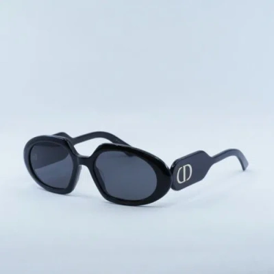 Pre-owned Dior Bobbyr2u 10a0 Black/grey 54-18-140 Sunglasses Authentic In Gray