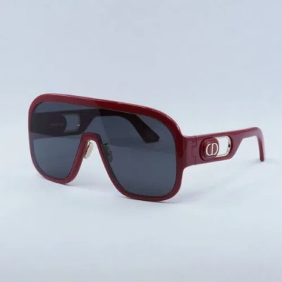 Pre-owned Dior Bobbysport M1u 35a0 Red/grey 00--135 Sunglasses Authentic In Gray