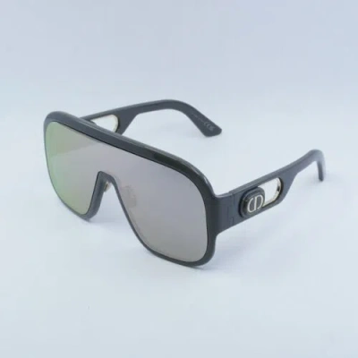 Pre-owned Dior Bobbysport M1u 45a7 Grey/silver Mirror 00--135 Sunglasses