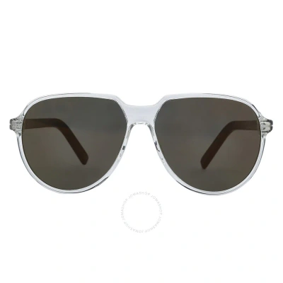 Dior Essential Brown Pilot Men's Sunglasses Dm40005i 26l 58