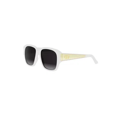 Dior Glow S2i Smoke Gradient Square Ladies Sunglasses Cd40224i 25b 54 In Black
