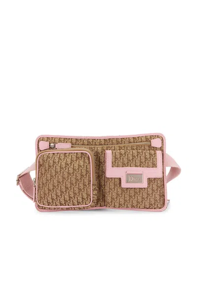 Pre-owned Dior Issimo Street Chic Belt Bag In Brown