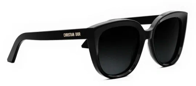 Dior Midnight R1i Grey Cat Eye Ladies Sunglasses Cd40137i 01b 54 In ["grey","black"]
