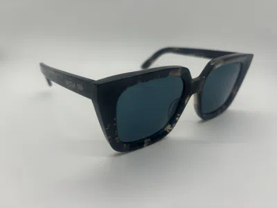 Pre-owned Dior Midnight S11 29c0 Havana Sunglasses 53-18-140mm Comes W/ Full Set In Blue