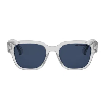 DIOR DIOR DIOROBLIQUE S1I DIOR AND KAWS 85B0 CRISTALLO SUNGLASSES