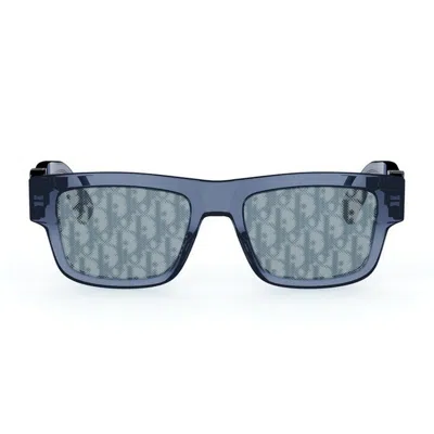 Dior Oblique S3i 30b8 Blu Sunglasses In Blue