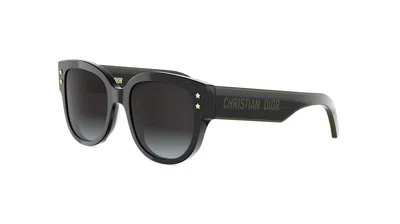 Dior Pacific B2i Smoke Gradient Square Ladies Sunglasses Cd40157i 05b 54 In Black