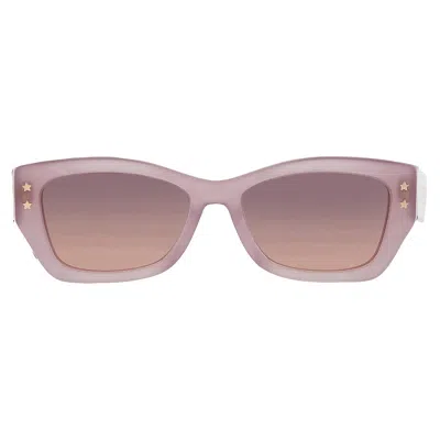 Dior Pacific S2u Gradient Bordeax Cat Eye Ladies Sunglasses Cd40113u 69t 53 In Pink