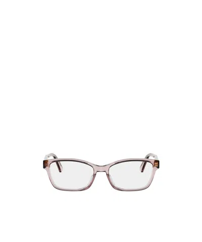Dior Prismeo Rectangular Glasses In Neutral