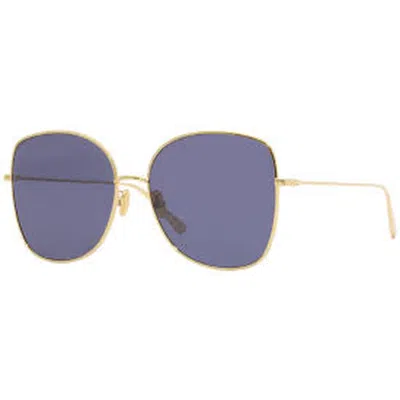 Dior Stellaire-bu Demo Butterfly Ladies Sunglasses Cd40004u 30v 59 In Gold