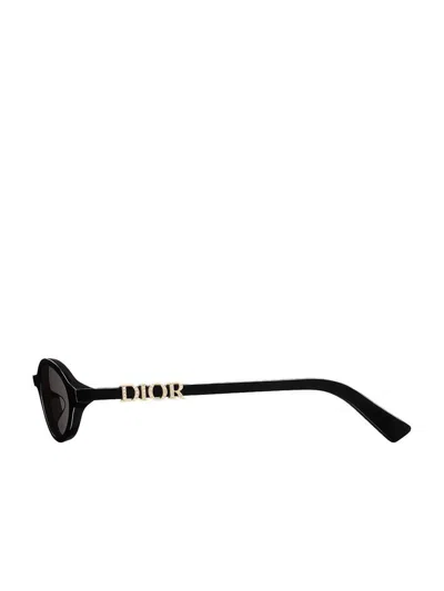 Dior Treasure Sunglasses In Black
