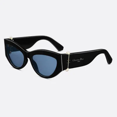 Dior Tribales Blue Cat Eye Ladies Sunglasses Cd40200f 01v 57 In ["black"]