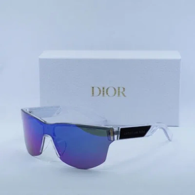 Pre-owned Dior Xtrem M2u J5a7 Transparent/blue To Purple Gradient Mirror --135 Sung...