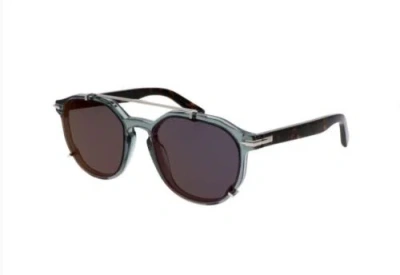 Pre-owned Dior Dm40010i Round Frame In Black Sunglasses Mens