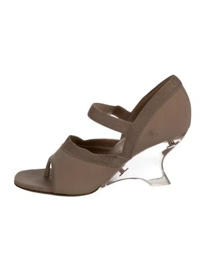 Pre-owned Dior D'orsay Pumps In White