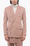 Dior Double-breasted Blazer With Layered Lapel