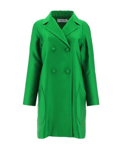 Dior Double-breasted Long-sleeved Coat