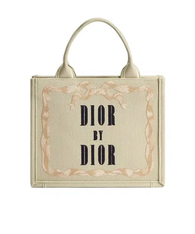 Dior Double-handle Shoulder Bag In White