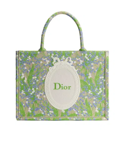 Dior Double-handle Shoulder Bag In Multi
