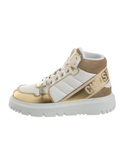 Pre-owned Dior D-player Sneakers W/ Tags In Multi