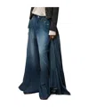 Dior Draped Regular-fit Jeans In Blue