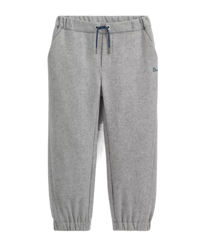 Dior Drawstring Trousers In Gray