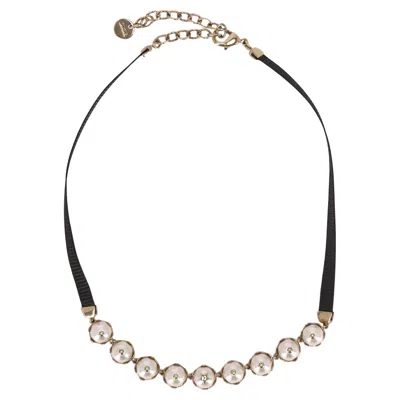 Pre-owned Dior D-renaissance Pearl Choker Necklace In Multi