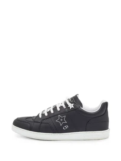 Pre-owned Dior D-star Sneakers In Black