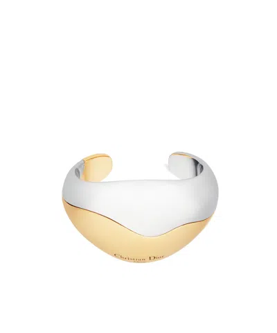 Dior Dune Cuff Bracelet In Gold