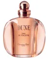 Dior Dune Eau De Toilette Spray, 3.4 Oz. In No Color