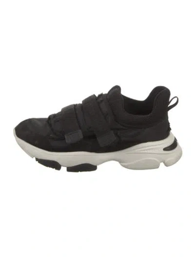 Pre-owned Dior D-wander Athletic Sneakers In Black