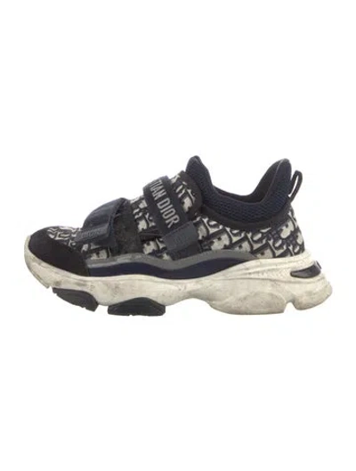 Pre-owned Dior D-wander Sneakers In Blue