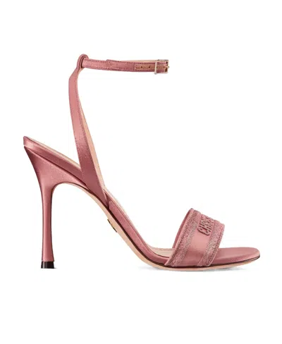 Dior Dway High-heeled Sandals In Pink