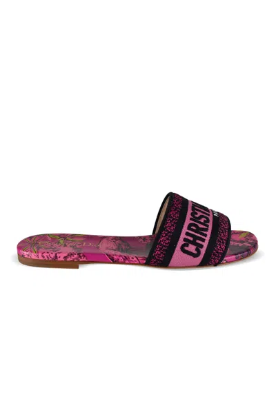 Dior Dway Sandals In Pink