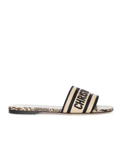Dior Dway Slide 0.5cm In Black