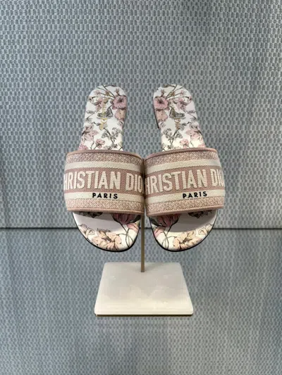 Dior Dway Slippers In Brown